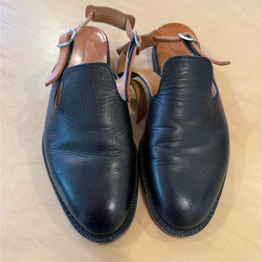 Hender Scheme (Japanese brand) Slingback Mules with Vibram Soles